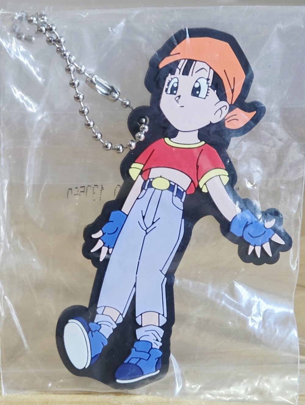 *4 for $20* Dragon Ball GT - Pan Rubber Strap Keychain Charm - Dragonball